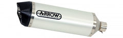HOMOLOGATED RACE TECH ALUMINIUM SILENCER WITH CARBON END CAP AND WELDED LINK PIPE