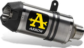 Indy Race aluminium "Dark" silencer with carby end cap
