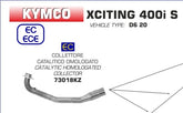 Homologated Catalytic Stainless Steel Collector For Arrow Exhausts
