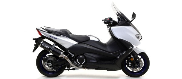 Street Full system with Indy Race titanium Dark silencers, Endcap Carbon, ECE Homologated, Included DB-Killer