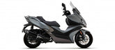 Scooter Urban aluminium Dark silencer with Dark end cap, Endcap Black Steel, ECE Homologated, Included DB-Killer