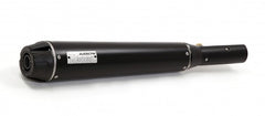 HOMOLOGATED NICHROM DARK REBEL EXHAUST WITH CARBON END CAP FOR ARROW COLLECTORS