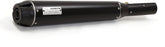 Rebel silencer with aluminium "Dark" end cap