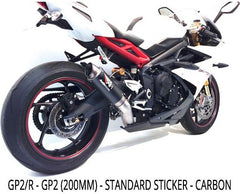 Austin Racing TRIUMPH 675 DAYTONA 2013 - 2018 GP1 & GP1R/ GP2 & GP2R SLIP ON EXHAUST | 67-triumph-675-daytona-2013-2018