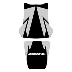 Bagster Seat Cover CBR 600 RR (2003) light grey/black/white letters | 2143