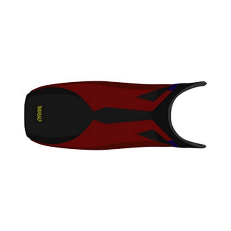 Bagster Seat Cover TRANSALP 650 (06) light claret/black/yellow letters | 2154