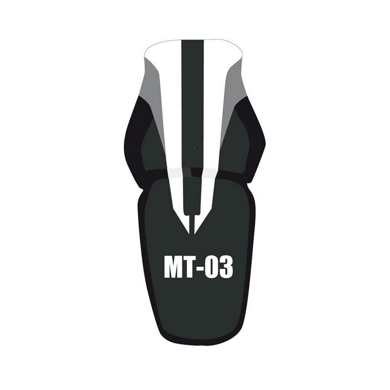 Bagster Seat Cover YZF R6 / BLACK/WHITE/ANTHRACITE/RED LETTERS (06) | 2171
