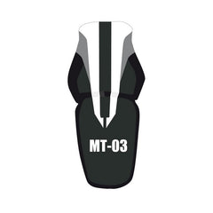 Bagster Seat Cover YZF R6 / BLACK/WHITE/ANTHRACITE/RED LETTERS (06) | 2171