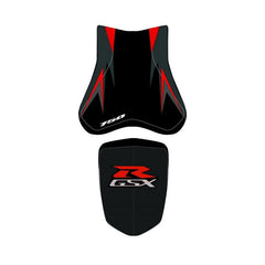 Bagster Seat Cover GSX 750 R BLACK/PERSICO/LIGHT GREY LETTERS 08 | 2201