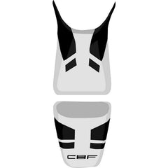 Bagster Seat Cover CBF 600 light grey/black/black letters (2008) | 2205