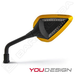 BARRACUDA MOTO INSERT "D/R-VERSION" ABS GOLD | DV-INSERT/O