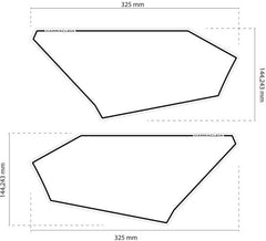 BARRACUDA SIDE STICKER NUMBER (kit) | HX7400-21