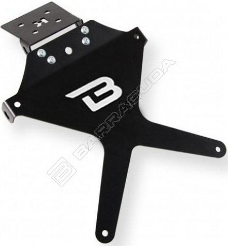 BARRACUDA MOTO LICENCE PLATE RECLINABLE | KP1104/08-BN