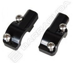 BARRACUDA MOTO MIRROR ADAPTORS UNIVERSAL TO THE HANDLEBAR - PAIR | N-ADATTN