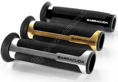 BARRACUDA MOTO GRIPS "RACING" SILVER | N1026-A