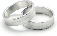 BARRACUDA BAREND RING INSERT - SILVER (pair) | N2000-RA