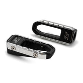 Kit Footpeg X-Offroad Silver Pair