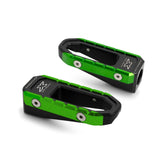 Kit Footpeg X-Offroad Green Pair