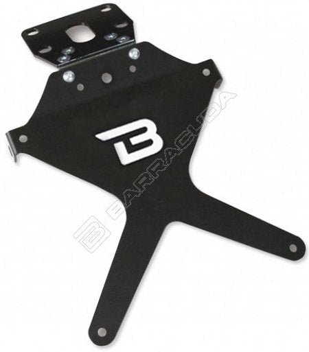 BARRACUDA MOTO LICENCE PLATE RECLINABLE | YP1104/03-BN