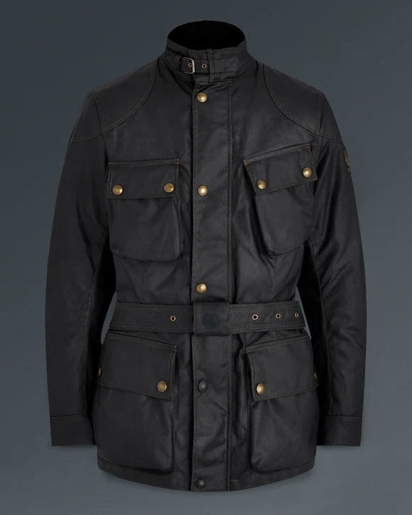 Belstaff Trialmaster waxed cotton, Black | 100190-22744329