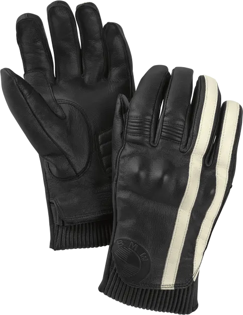 BMW Genuine Unisex Gloves Lehel Black/White