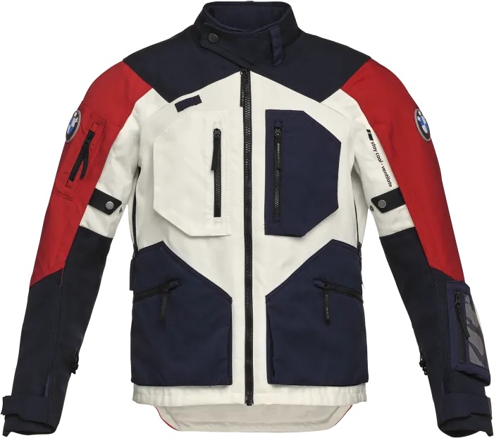 BMW Genuine Mens Jacket GS Rallye GORE-TEX Red/White