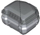 Top Case 39L Alone Without Lid - R1300RS