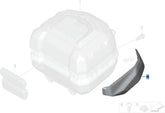 Left Side Topcase Cover (Blackstorm Met.) - C400X/GT - R1300RS