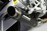Bodis GP1, Slip-On, Stainless Steel Black for APRILIA RSV4 (2009-2014) | ARSV4-002