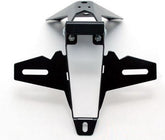 Bodis Exhaust License plate bracket, Stainless Steel Black Powder-Coated | ARSV4-008