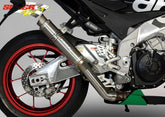 Bodis GP1, Slip-On, Stainless Steel/Full-Titan for APRILIA RSV4 (2015-2016) | ARSV4-011