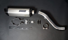 Bodis P-TEC II, Slip-On, Stainless Steel/Full-Titan for APRILIA RSV4 (2015-2016) | ARSV4-013