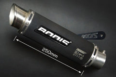 Bodis GP1-R, Slip-On, Stainless Steel Black for BMW S1000R (2014-2016) | BS1000R-001
