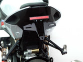 License plate holder, Stainless Steel Black