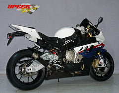 Bodis GP1-R, Slip-On, Stainless Steel Black for BMW S1000RR (2009-2014) | BS1000RR-001