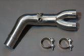 Bodis Catalyzer replacement pipe, Stainless Steel for HONDA CB1000R (2008-2017) | HCB1000R-008
