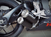 Bodis MGPX2-GE, Slip-On, Stainless Steel Black for HONDA FIREBLADE CBR1000RR (2017-2019) | HCBR1000-032