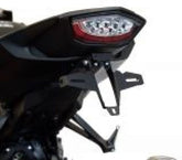 Bodis Exhaust License plate holder, Stainless Steel Black Powder-Coated | HCBR1000-035