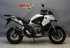 Bodis GPC-X2, Slip-On, Stainless Steel Black for HONDA VFR1200X Crosstourer (2012-2015) | HVFR1200X-001