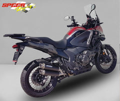 Bodis GPC-X2N, Slip-On, Stainless Steel Black for HONDA VFR1200X Crosstourer (2016-2019) | HVFR1200X-003