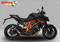 Bodis GP1-RS, Slip-On, Stainless Steel Black for KTM 1290 SUPER DUKE R (2014-2016) | KTSD1290-009
