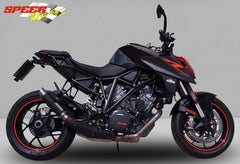 Bodis GP1-RSN, Slip-On-Set short, Stainless Steel Black for KTM 1290 SUPER DUKE R (2017-2019) | KTSD1290-018