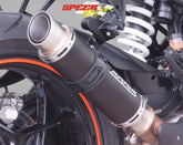 Bodis GP1-RSN, Slip-On-Set short, Stainless Steel Black for KTM 1290 SUPER DUKE R (2017-2019) | KTSD1290-018