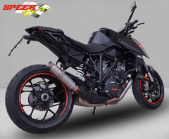 Bodis GP1-RSN, Slip-On-Set short, Full-Titan for KTM 1290 SUPER DUKE R (2017-2019) | KTSD1290-021