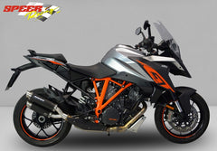 Bodis GPX2, Slip-On, Stainless Steel Black for KTM 1290 SUPER DUKE GT (2016-2019) | KTSD1290-022