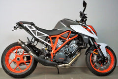 Bodis GP1-RSN, Slip-On, Stainless Steel Black for KTM 1290 SUPER DUKE R (2017-2019) | KTSD1290-028