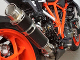 Bodis GP1-RSN, Slip-On, Stainless Steel Black for KTM 1290 SUPER DUKE R (2017-2019) | KTSD1290-028