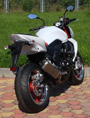 Bodis SB1-S(K), Slip-On-set 4-2, Stainless Steel Brushed for KAWASAKI Z1000 / Z1000R / Z1000SX (2007-2009) | KZ1000-002