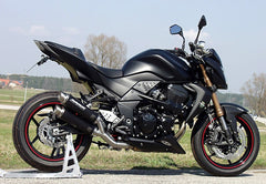 Bodis GPC-X2, Slip-On, Stainless Steel Black for KAWASAKI Z750/Z750R (2007-2012) | KZ750-018
