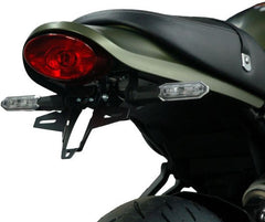 Bodis Exhaust License plate holder, Stainless Steel Black Powder-Coated | KZ900RS-005